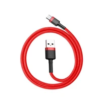 Baseus Cafule kabelis USB-C 2A 2m (sarkans)