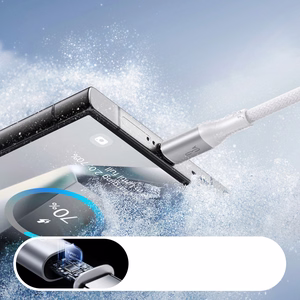 Joyroom S-A28 Flash sērijas 3A USB-A - USB-C kabelis 1m - balts