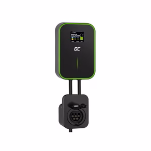 GREEN CELL WALLBOX EV POWERBOX 22KW С РОЗЕТКОЙ И RFID