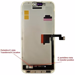 LTPO Soft OLED ekrāns iPhone 16 Pro Max, 120 Hz