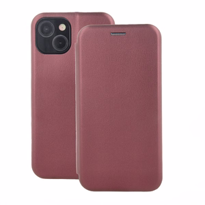 Viedais Diva maciņš for Xiaomi Redmi 15 4G EU / 15 5G EU (171,08 x 82,05 x 8,55) bordo
