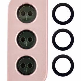 Samsung G991 S21 5G lens priekš camera ar frame Phantom Rozā ORG