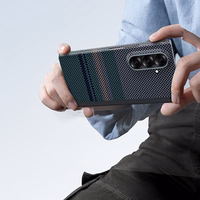 Benks Combo Armor Air Aurora Axis Kevlar komplekts Samsung Galaxy Z Fold 7 – aizmugures apvalks, priekšējais vāciņš un rūdītā stikla komplekts
