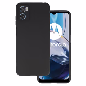 Aizmugurējais apvalks MATT MOTOROLA MOTO E22/E22i melns