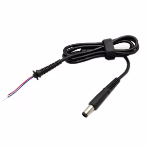 Power Supply Connector Kabelis priekš DELL, 7.4 x 5.0mm, ar pin