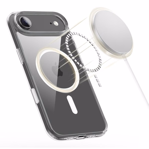 Tech-Protect Flexair Hybrid CC MagSafe maciņš iPhone Air caurspīdīgs
