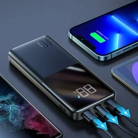 Joyroom portatīvais lādētājs 22.5W 10000mAh PD QC3.0 AFC melna (JR-QP191)