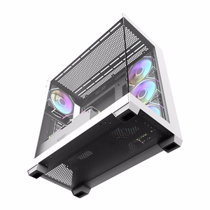 Datora korpuss Darkflash DS900 (balts) ar 7 ARGB ventilatoriem