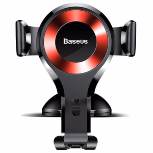 Car Holder Baseus "Osculum" Red (not magnetic / sticky pad)