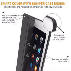 Tech-Protect SmartCase iPad 9.7'' 5 / 6 2017-2018 - melns
