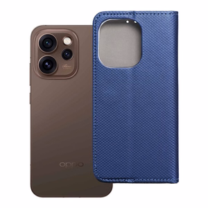 Atlokāms maciņš Oppo Reno 15 PRO 5G Smart Case Book tumši zils