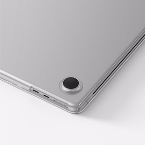 AmazingThing Titan cietais apvalks MacBook Air M5 14" - caurspīdīgs