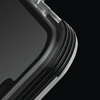 Uniq Combat viedtālruņa apvalks iPhone 14 Pro Max 6.7" ar Magclick uzlādi - melna / betona pelēka