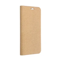 LUNA Book Gold viedtālruņa apvalks XIAOMI Redmi 15C (173,16 x 81,07 x 8,2) zeltains
