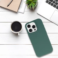 Tel Protect silikona viedtālruņa apvalks Iphone 16 Pro tumši zaļš