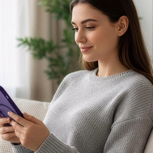 3mk Smoke MagCase futrālis iPhone 17 Pro Max - violeti caurspīdīgs