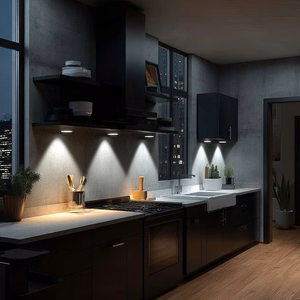 Maclean MCE165 – ar tālvadības pulti vadāms LED lampu komplekts, 6 gab., AAA baterijas