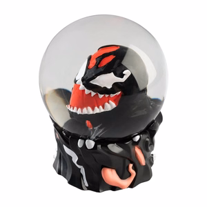 Spider-Man & Venom stikla sniega globuss dāvanu kastē