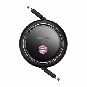Baseus USB-C uz USB-C 100W lādēšanas kabelis (melns), Bayern Edition