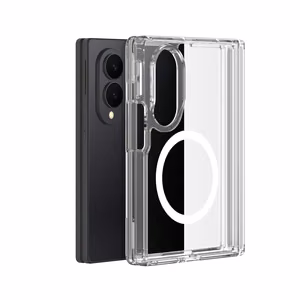 Ar MagSafe saderīgs DUX DUCIS CLIN MAG maciņš SAMSUNG Z Fold 8 Wide, caurspīdīgs