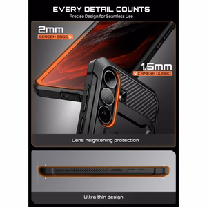 Supcase Unicorn Beetle Pro  Samsung Galaxy S26 FE vāciņš, melns