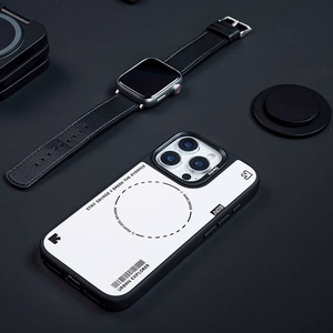 Benks Dynamic Minimalist viedtālruņa apvalks Iphone 16 Pro Max balts