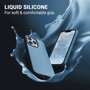 Crong Color Cover vāciņš ierīcei iPhone 13 Pro Max, zils