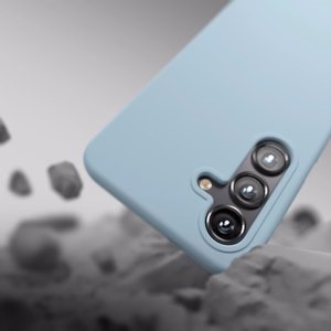 Etteri Silikona Mag maciņš priekš Samsung Galaxy A57 5G gaiši zils