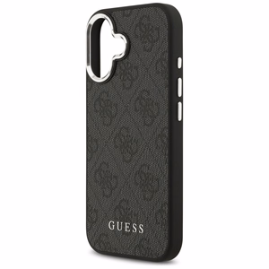 Guess 4G Classic Logo MagSafe maciņš iPhone 17, melns
