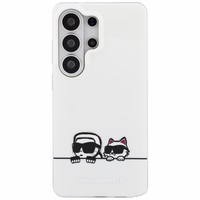 Karl Lagerfeld IML Peekaboo Karl&Choupette MagSafe Maciņš for Samsung Galaxy S26 Ultra - caurspīdīgs