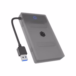 Raidsonic Icy Box adapteris 1x HDD/SSD ar aizsargkārbu IB-AC603b-U3 SATA III USB 3.0 Type-A 2.5"