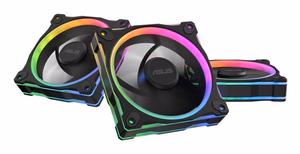 ASUS Prime MR120 ventilators ARGB Reverse melns 3in1 datora korpuss 12 cm 3 gab.