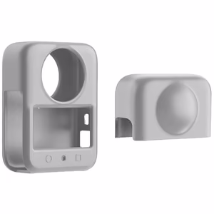 PULUZ silikona vāciņš ar objektīvu DJI Osmo 360 (pelēks)