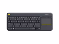 Logitech K400 Plus keyboard RF Wireless Dutch melns