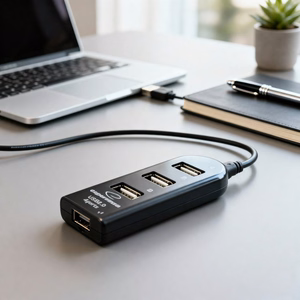 Esperanza EA116 interface hub 480 Mbit/s melns