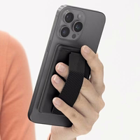 Uniq Heldro ID magnētisks maks ar statīvu un siksniņu - melns