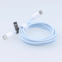 Kabelis Type C uz Type C PD QC3.0 3A 60W C263 1,5 m zils