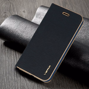 Vennus Viedtālruņa apvalks ar rāmi iPhone 13 Pro tumši zils