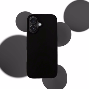 3mk Silikona viedtālruņa apvalks iPhone 16 Plus - melns