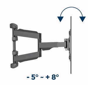 Gembird WM-75ST-01 TV mount/stand 190.5 cm (75") melns