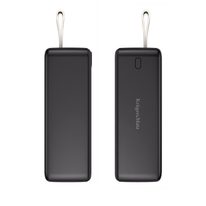 Kruger&Matz 40000 mAh Li-ion ārējais akumulators ar QC un PD