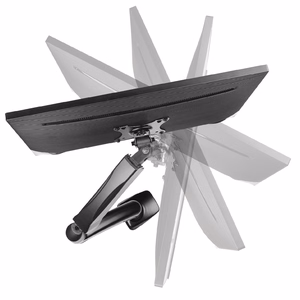 Montis „ELBRUS” MT014 galda monitora turētājs 81.3 cm (32"), melns