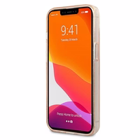 KARL LAGERFELD KLHCP13SKHTUGLGO IPHONE 13 MINI 5.4 "zelta/zelta maciņš GLITTER KARL`S HEAD