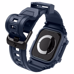 Maciņš SPIGEN RUGGED ARMOR ”PRO” APPLE WATCH 10 (46 MM) tumši zils