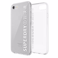 SuperDry Snap iPhone 6/6s/7/8/SE 2020 / SE 2022 Caurspīdīgs maciņš balts 41573