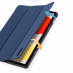 Dux Ducis Domo apvalks ar viedās miega funkciju Xiaomi Redmi Pad SE 11'' planšetdatoram - zils