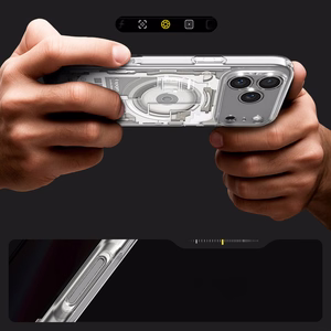 Spigen Ultra Hybrid MagSafe Zero One maciņš iPhone 18 Pro / 17 Pro, titāna krāsā