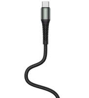 JELLICO Kabelis B10 USB-C - USB-C PD 60W 1M melns