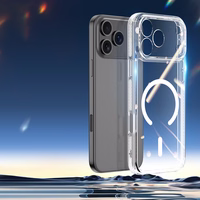 Dux Ducis Clin magnētiskais apvalks iPhone 17 Pro saderīgs ar MagSafe - caurspīdīgs