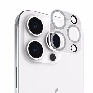 Case-Mate Sparkle Lens Protector kameru lēcu aizsargstikls ierīcei iPhone 15 Pro / 15 Pro Max, ar “Twinkle” rakstu